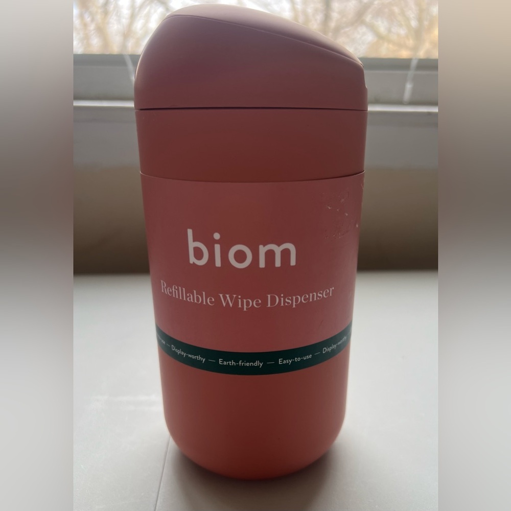 Biom Refillable Wipe Dispenser - Terracotta
